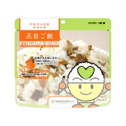 希望食品アルファ化米 五目ご飯の商品画像
