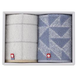 Pucci 今治タオルハンカチ2P　ブルーの商品画像