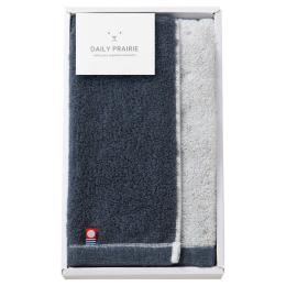 DAILY PRAIRIE リバーシブルフェイスタオル　ブルーの商品画像