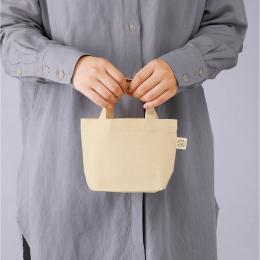 5オンス オーガニックコットンミニトート(マチ付)の商品画像