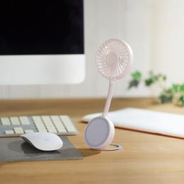 マグネット対応充電式フレキシブルアームファンの商品画像