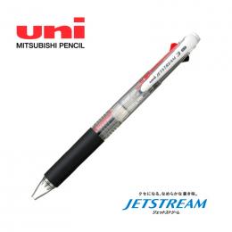 [名入れ対応] uni 3色ボールペン ジェットストリーム 0.7 透明 ※別途見積の商品画像