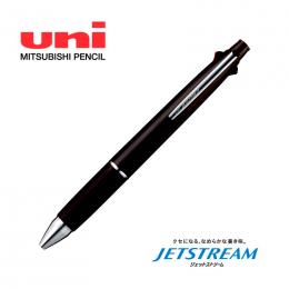 [名入れ対応] uni 4色+シャープペン ジェットストリーム 0.38 ブラック ※別途見積の商品画像