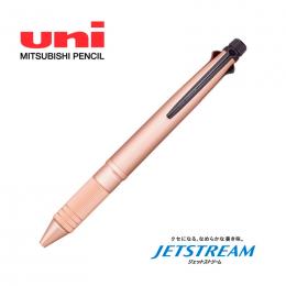 [名入れ対応] uni 4色+シャープペン ジェットストリーム 0.5 ピンクゴールド ※別途見積の商品画像