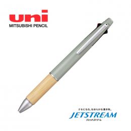 [名入れ対応] uni 4色+シャープペン ジェットストリーム 0.5 セージ ※別途見積の商品画像