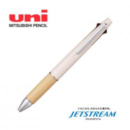[名入れ対応] uni 4色+シャープペン ジェットストリーム 0.5 ベージュ ※別途見積の商品画像