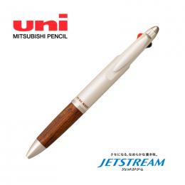 [名入れ対応] uni 2色+シャープペン ジェットストリーム ピュアモルト 0.7 Dブラウン ※別途見積の商品画像