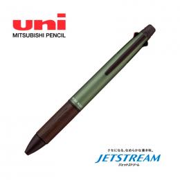 [名入れ対応] 4色+シャープペン ジェットストリーム ピュアモルト 0.5 フォレストグリーン ※別途見積の商品画像