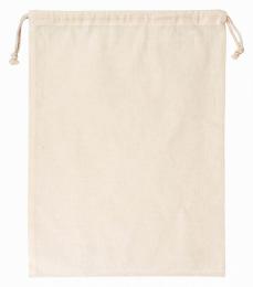 リサイクルコットン巾着L ナチュラルの商品画像