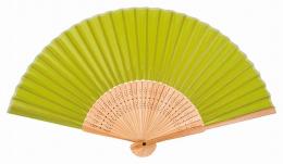 涼風和扇子 萌黄(もえぎ)の商品画像