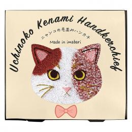 うちの子メイト 毛並みハンカチ ミケの商品画像