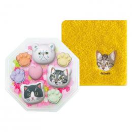 うちの子メイト ラムネと金平糖とハンカチ サバトラの商品画像