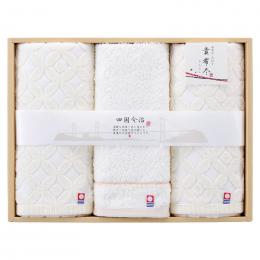 今治タオル 貴布尽4 フェイスタオル2P&ウォッシュタオルの商品画像