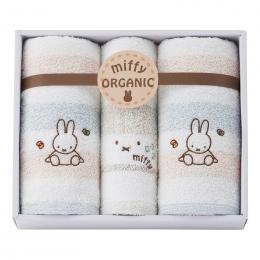 ミッフィー オーガニック フェイスタオル2P&ウォッシュタオルの商品画像