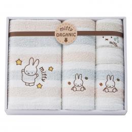 ミッフィー オーガニック タオルセットの商品画像
