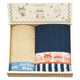 それいけ!アンパンマン ライン フェイスタオル&ウォッシュタオルの商品画像