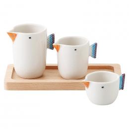 波佐見焼 tori 3点ミニポットの商品画像