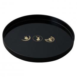 月うさぎ 8.0丸盆の商品画像