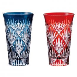 創作切子 匠 Premium スペシャルカッティング 酎杯ペア(木箱入)の商品画像