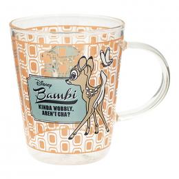 ディズニーキャラクター 耐熱ガラスマグ・レトロ バンビの商品画像