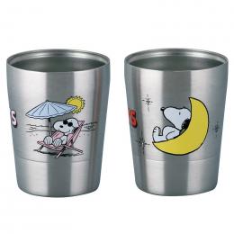 ピーナッツ ペア二重タンブラー260ml Sセットの商品画像