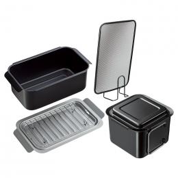 ポコフリット IH対応角型揚げ鍋3点セットの商品画像