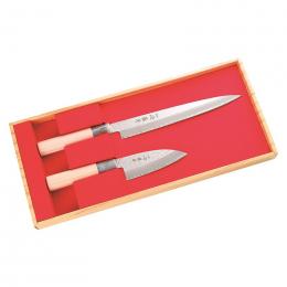 関藤平 鎚起包丁2本組セット(刺身包丁・小出刃包丁)の商品画像