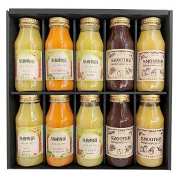果樹物語 国産果汁のジュース&スムージー10本セットの商品画像