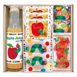 はらぺこあおむし アップルジュース&しっとりドーナツ スイーツセットの商品画像