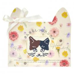 まんまるしっぽハンカチ ミケの商品画像