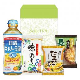 日清キャノーラ油&味のり・フリーズドライ詰合せの商品画像