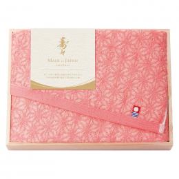 寿々~じゅじゅ~ 日本製 愛媛今治 木箱入フェイスタオル 紅の商品画像