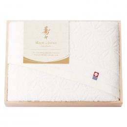 寿々~じゅじゅ~ 日本製 愛媛今治 木箱入フェイスタオル 白の商品画像
