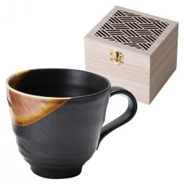 釉彩 マグ(木箱入) 赤の商品画像