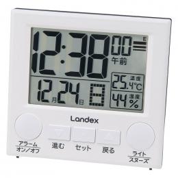 ランデックス デジタル電波置時計 ラクミエルの商品画像