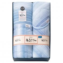 高島ちぢみ サラッと快適 肌布団&敷パッドセットの商品画像