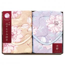 京都 洛中かすみ捺染 敷パッド2Pの商品画像