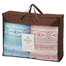 ウールミックス ウール混肌ふとん2P(羊毛30%)の商品画像