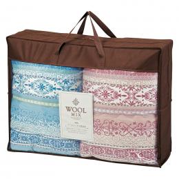 ウールミックス ウール混肌ふとん2P(羊毛50%)の商品画像