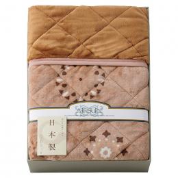 吸湿発熱わた入り国産やわらかタッチ毛布ふとんの商品画像