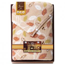 CROSS ROAD あったかアイデア & 厳選素材 3WAYブランケットの商品画像