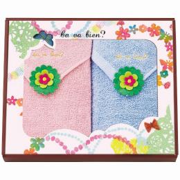 サ・ヴァ・ビアン　フェイスタオル2枚セットの商品画像