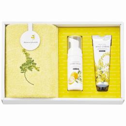 ミアミモザ　ウォッシュタオル&コスメセットの商品画像