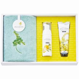 ミアミモザ　ウォッシュタオル&コスメセットの商品画像