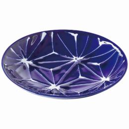 波佐見焼　琉璃 小皿 麻の葉の商品画像
