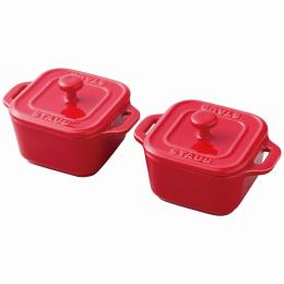ストウブ　スクエアココットペアの商品画像
