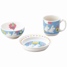 ムーミン　お子様食器3ピースセットの商品画像