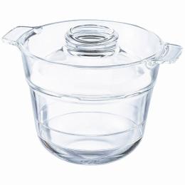 ハリオ　一膳屋 耐熱ガラス製電子レンジ用炊飯器(0.5~1合炊き)の商品画像