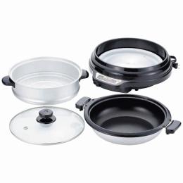 ホームスワン　グリルパン27cm(蒸し鍋付)の商品画像