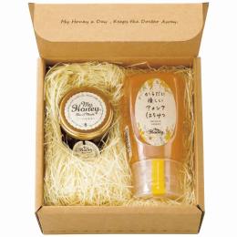MYHONEY　ナッツの蜂蜜漬けとからだに優しいアカシアはちみつのセットの商品画像